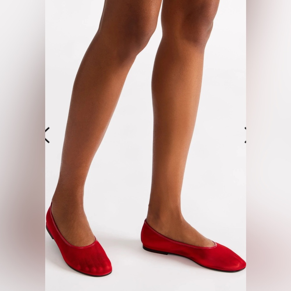 Steve Madden Meadow Red Flats